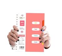 YBNKKUXKN Diario Cuaderno Espiral de Color A5 Tapa Dura, Bloc de Notas con líneas horizontales, Adecuado Compatible with el Trabajo Escolar, Diario de Escritura. Libro Escrito(Rose)
