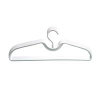 YBNKKUXKN Percha Percha de Cuello Corto de plástico Antideslizante con Varilla de Soporte sin Costuras Que Ahorra Espacio, Ideal for hogares y Tiendas de Ropa. Perchero(30pcs)