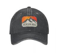 YBTJIMFL Gorra de béisbol Ajustable Vintage Adventure Snowboard, Tela Vaquera de esquí Casquette Cowboy Outdoor Sports Hat