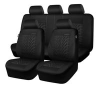YBZNCASC 5PCS Coche Funda Asiento, para MG ZS Hybrid+ Luxury 2024-2026 Juegos de Cubreasientos Protectores Delantero Trasero Sillas Fundas Protectoras Interior,A