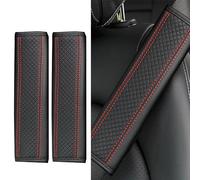 YBZNCASC para Ford Puma Puma ST Almohadilla Cinturón Seguridad Juego de, Protector Hombro Suave Antideslizante, Cubrecinturón Coche Lavable Duradero