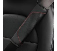 YBZNCASC para Nissan Terra/Terrano/X-Trail/Xterra/President/Primera/Sentra/Teana Almohadilla Cinturón Seguridad Juego de, Protector Hombro Suave Antideslizante, Cubrecinturón Coche Lavable Duradero