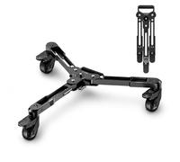 YC Onion MQD30 Pineta Monopod Dolly, 3/8 Inch Extendable Screw & Quick Release Knob, 360° Silent Swivel Casters for Pineta Pro Carbon Fiber Monopod Live Stream Interview Sports Shooting