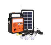 YC-T02 Standard Version Solar Multifunctional Lighting System Outdoor Camping Stall Light Power Bank