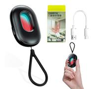 Ycaaeo Detector de cámara oculta, detector de chinches, detector de mini cámara, detector de chinches, escáner de infrarrojos antiespía, buscador de cámara portátil, para hotel, hogar, vestidor, baño