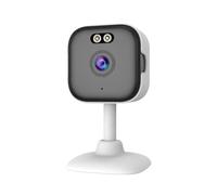 Ycagrain Cámara de seguridad 3MP doble banda 2.4G 5G WIFI Cámara IP AI detección humanoide seguridad en el hogar CCTV Monitores enchufe UE