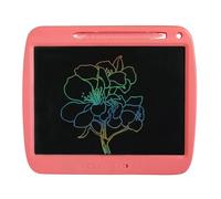Ycagrain Tableta de escritura LCD recargable para niños, mesa de garabatos colorida de 9 pulgadas, tableta de dibujo borrable, rosa, instalación fácil, fácil de usar