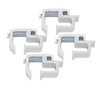 Ycauty Abrazaderas para Parte de Camión, Clips de Montaje Universales, Tamaño Grande, sin Taladro, Abrazadera de Aleación de Aluminio para Camioneta, Toldo, Camping, 4 Uds.