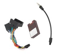 Ycauty Adaptador de Arnés de Cableado de Audio con Caja Canbus para F30/F10/X5/E46/E39/E53, Kit de Cableado de Instalación Estéreo de Alta Precisión para Propietarios de Automóviles