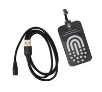 Ycauty Adaptador de Receptor de Carga Inalámbrico Módulo de Carga Magnético Delgado para A51 A20E, Inalámbrica Rápida de Doble Uso para Dispositivos Tipo C, Seguro y Conveniente para Viajes 1 X