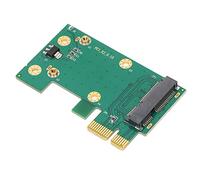 Ycauty Adaptador Ligero y Duradero Mini PCIE a PCIE para Computadora de Escritorio, Tarjeta Elevadora de Tarjeta de Red de Tablero Verde para Accesorios de Computadora