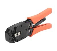 Ycauty Alicates Herramientas Extractor de alambre de acero Engarzado Manual Gripping Naranja para contacto de telecomunicaciones