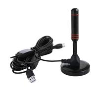 Ycauty Antena de TV Digital Antena HDTV Interior 4K 1080P Delgada y Liviana para el Hogar y Viajes con Base Magnética