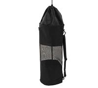 Ycauty Bolsa de Basura para Barco con Hebilla Ajustable, Malla Transpirable a Prueba de Desgaste para Barcos Pequeños, Color Negro