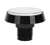 Ycauty Botón Pulsador LED, Botón Plano Redondo Grande de ABS Duradero con Luz para Consola de Juegos de Máquina de Grúa, Alta Sensibilidad para Suministros de Consola de Juegos (B