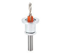 Ycauty Broca avellanadora Eficaz Rápida Eliminación de Virutas Profundidad ajustable para madera Plástico Metal Mm Aleación Acero