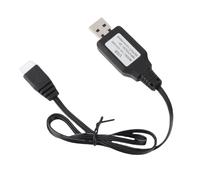 Ycauty Cargador de Coche RC 1/16, Cargador USB de 7,4 V, Cable de Carga Rápida para Coche de Control Remoto 1/16, Duradero 1000mA