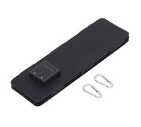 Ycauty Cargador de panel solar plegable de alta e 14 W, doble salida USB para actividades al aire libre, silicona policristalina, 34.5 x 9.6 pulgadas (azul)