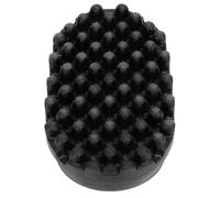 Ycauty Cepillo de Pelo de Rizo Trenzado de Goma, Herramienta de Peinado para Uso Doméstico y de Salón, Peine Lavable para Rastas Trenzadas Afro, Material de Goma para un Agarre Cómodo y Durabilidad