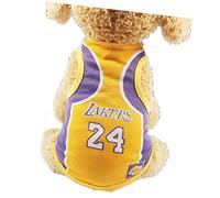 Ycauty - Chaleco de verano para perros, Vive y Lindo, suave y transpirable, camiseta de la Copa del Mundo para perros y cachorros, apto para deportes de verano (#5)