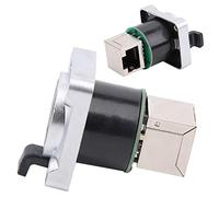 Ycauty Conector en ángulo Resistente Al Agua RJ45, Duradero, de Alta Precisión para Aviación, 1 Conector en ángulo