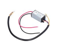 Ycauty Controlador LED Compacto e Impermeable para Luces LED de bajo Voltaje Fuente de Alimentación de CA a CC para Uso en Interiores y Exteriores Aluminio 1,9 X 1 X 0,8 Pulgadas