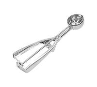 Ycauty Cuchara de Helado de Acero Inoxidable, Herramienta de Cocina Eficiente para Postres Saludables, Plata para Uso Doméstico (S)