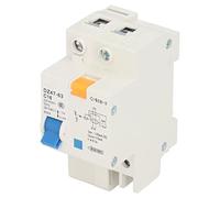 Ycauty Disyuntor en Miniatura Protección Eficiente contra Fallas A Tierra de 16 A para Ingeniería Doméstica Disyuntor 1P+N DZ47-63 C16 para CA 230 V/400 V