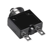 Ycauty Disyuntor Térmico de Reinicio Manual para Protección contra Sobrecorriente en Aplicaciones Industriales y Automotrices, Plástico Duradero, Opciones de 5A-30A (20A)
