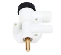 Ycauty El Conjunto de Válvula de Agua para Inodoro de RV Repara Eficientemente El Problema de Flujo de Agua para El Inodoro con Descarga de Pedal Sealand EcoVac Vacuflush, Material Duradero para