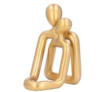Ycauty Escultura de Amor, Figura de Pareja de Resina Exquisita para Decoración del Hogar, de Boda, 16cm