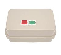Ycauty Interruptor de Control de Arranque de Motor Magnético para Arranque Estable y Alta Seguridad, Monofásico 220/230 V 37-50 A, para Compresores de Aire y Aplicaciones de Agua, Hierro