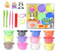 Ycauty Juego de Arcilla de Modelado Colorido para Niños Creativos, Kit de Manualidades DIY para Esculpir Fácilmente para Adolescentes de 7 a 14 Años