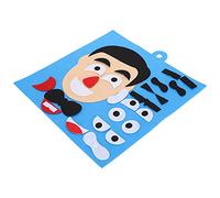 Ycauty Juguetes de Rompecabezas de Expresiones Faciales, Kit Creativo de de Emociones DIY para Actividades Entre Padres e Hijos (Masculino)