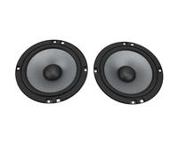 Ycauty Kit de altavoces estéreo para coche, juego de sonido fiable con divisor de frecuencia para entusiastas del audio automático Kit de 6,5 pulgadas