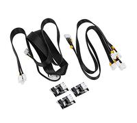 Ycauty Kit de interruptores de fin de carrera para impresora 3D Ender 3, componentes de calidad industrial para protección de impresora, plástico/madera chapada en cobre