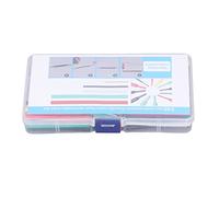 Ycauty Kit de Tubos Termorretráctiles, Manguitos de Aislamiento Eléctrico Multiusos para Protección de Cables, Tamaños Ajustables, 140 Uds.