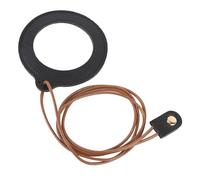 Ycauty Lupa para Uso en el Cuello, Lupa 3X Ligera y Ajustable para Lectura y Reparaciones, Resina Portátil de 2,83 Pulgadas (Negra)