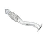 Ycauty Manguera flexible de escape universal resistente al desgaste, ideal para generadores 186F 188F, material de aleación de aluminio para accesorios de generador silencioso