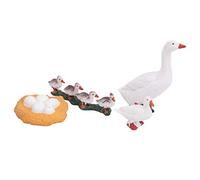 Ycauty Modelo de Crecimiento del Ciclo de Vida del Pato, Juguete Educativo para Niños, Modelos de Ciclo de Vida Animal para Lecciones de Ciencia, Juguete Modelo de Crecimiento de 4 Etapas para Niños