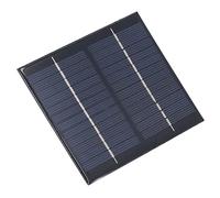 Ycauty Módulo de Panel Solar Impermeable de 1,5 W y 12 V para Proyectos Solares, Portátil Ligero para Entusiastas del Bricolaje