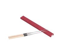 Ycauty Palillos de Sushi Japoneses de Acero Inoxidable de Primera Calidad, de Madera Aislado para Vajilla de Cocina Casera (180MM)