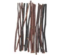 Ycauty - Palitos de golosinas molares, 20 piezas, conejo, juguete, hámster, jerbilla, ardilla, comida, merienda, madera, 20 cm