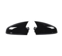 Ycauty Par de Cubiertas de Espejo Retrovisor de Alta Resistencia, Color Negro Brillante, para H MK5 2004-2009, Aspecto Deportivo Elegante para una Fácil Instalación