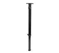 Ycauty Pata de Mesa Plegable de Aleación de Aluminio Ajustable para Barcos y Yates, Pata de Soporte de Mesa Telescópica Desmontable para Remolques, Elegante Deslizante de Plegable Plateada para Varios