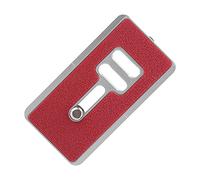 Ycauty Placa de Liberación Rápida Resistente Universal de 70 Mm para Cámaras con Montura Arca, Función Estable para Entusiastas de la Fotografía, Aleación de MG Plateada
