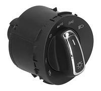 Ycauty Reemplazo Confiable del Interruptor de la Luz Antiniebla del Faro para una Respuesta Rápida Excelente y un Control Estable para los Entusiastas del Automóvil ABS Negro