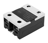 Ycauty Relé de estado sólido BERMBRM-40VD 40A DC-AC 0~250V Relé ignífugo para equipos de investigación/comunicación Aluminio 1pc