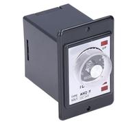 Ycauty Relé de Tiempo Rendimiento Estable Resistente Al Desgaste para Equipos de Automatización Relé de Tiempo de Puntero Pequeño de de Transformador (24 VCC)