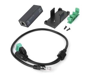 Ycauty Servidor Serie a WiFi Antena Incorporada Módulo de Comunicación Inalámbrica para Soporte ModbusTCP Pasta de Escritorio Instalación en Paquete Montada en la Pared 1 Servidor Serie para